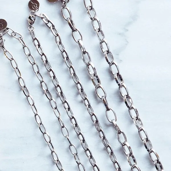 NÆRBILD AV EDBLAD CHAIN LINKED MEDIUM STEEL
