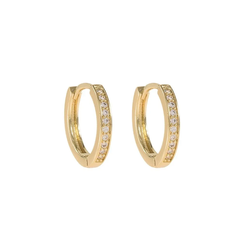 SNÖ OF SWEDEN ELAINE EARRING GOLD