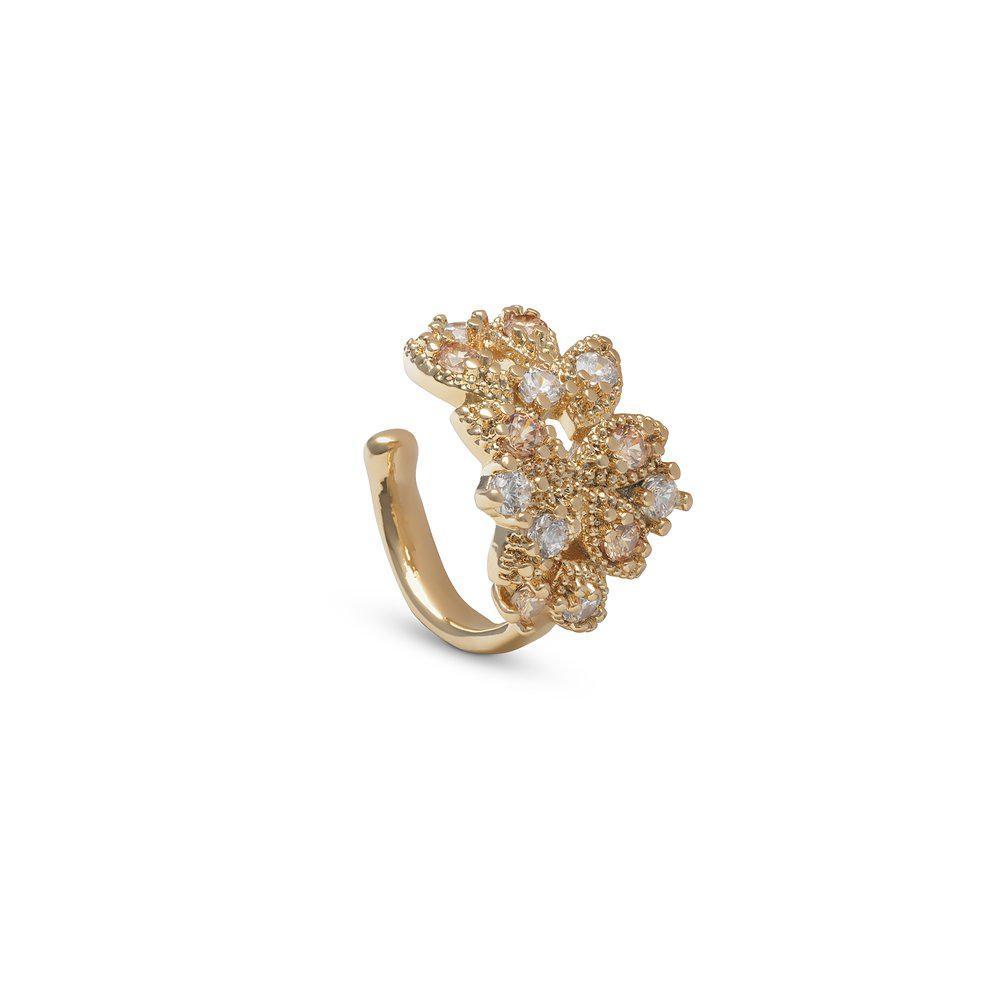 Lily and Rose Laurel earcuff Gold
