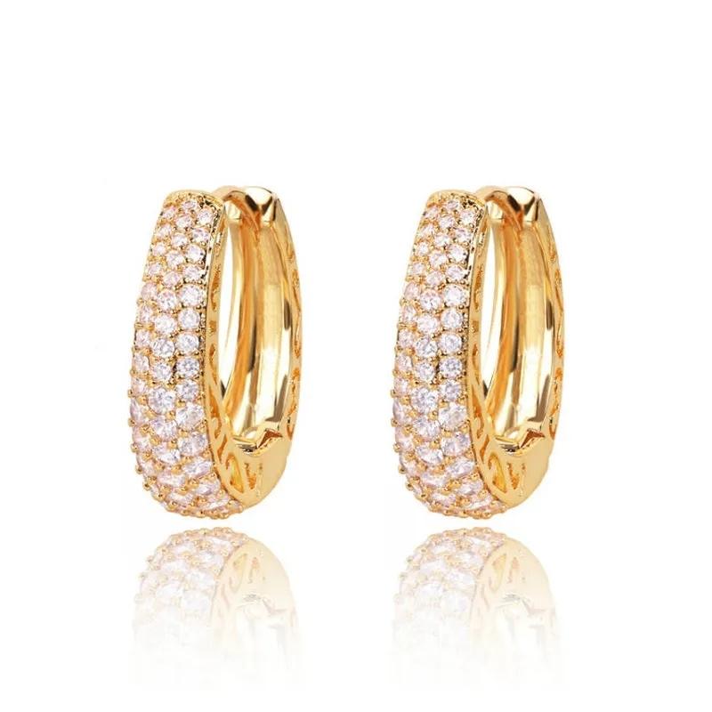 AVI Jewels Broadway hoops gold