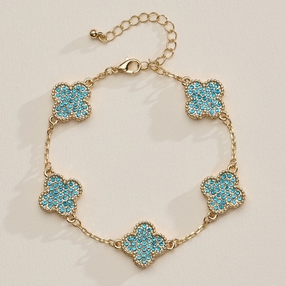 AVI Jewels Como bracelet blue/gold